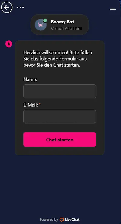 Boomerang Bet Casino reg
