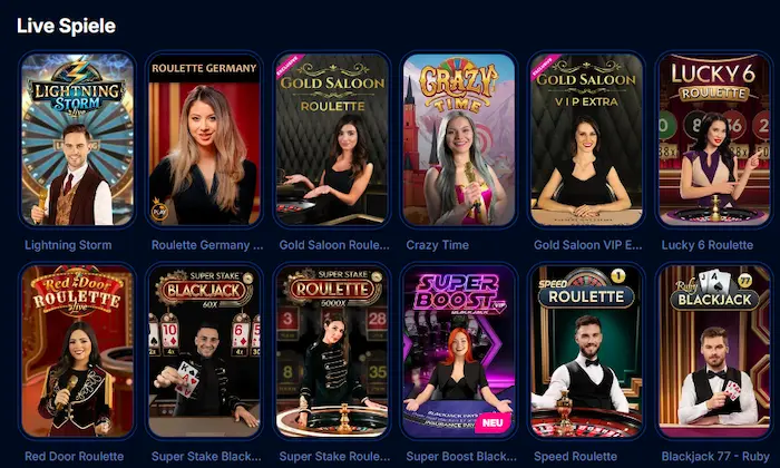 Boomerang Bet Casino live